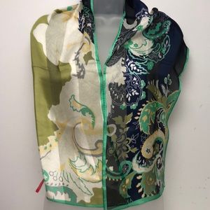 AK Anne Klein Elegant VTG Scarf. Oblong. 100% Silk